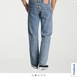 LEVI’S Classic Blue Men's Jeans Stretch. Size 38x34